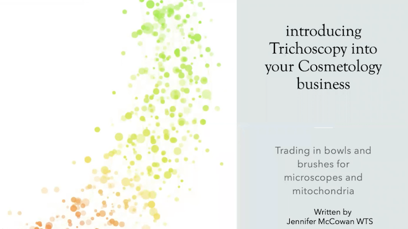 Introducing Trichology to your Cosmetology Business
